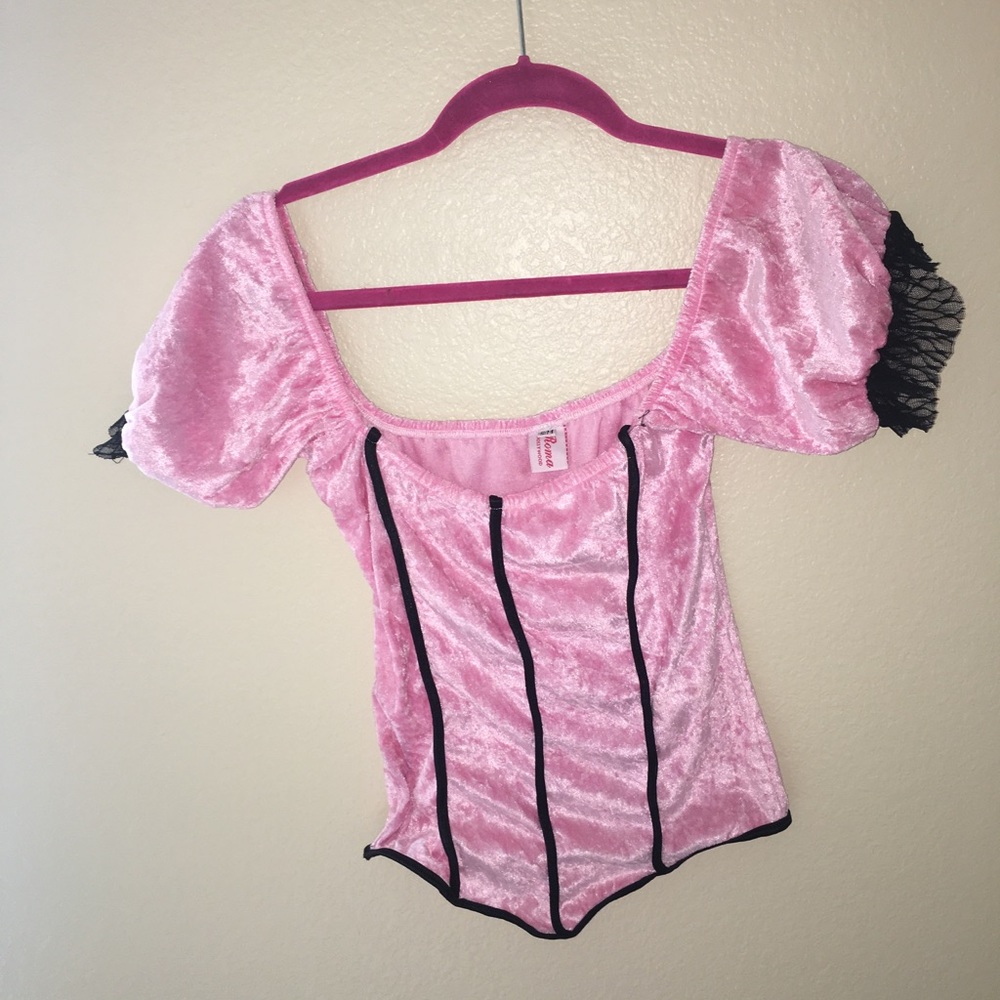 ROMA HOLLYWOOD VELVET BLOUSE !